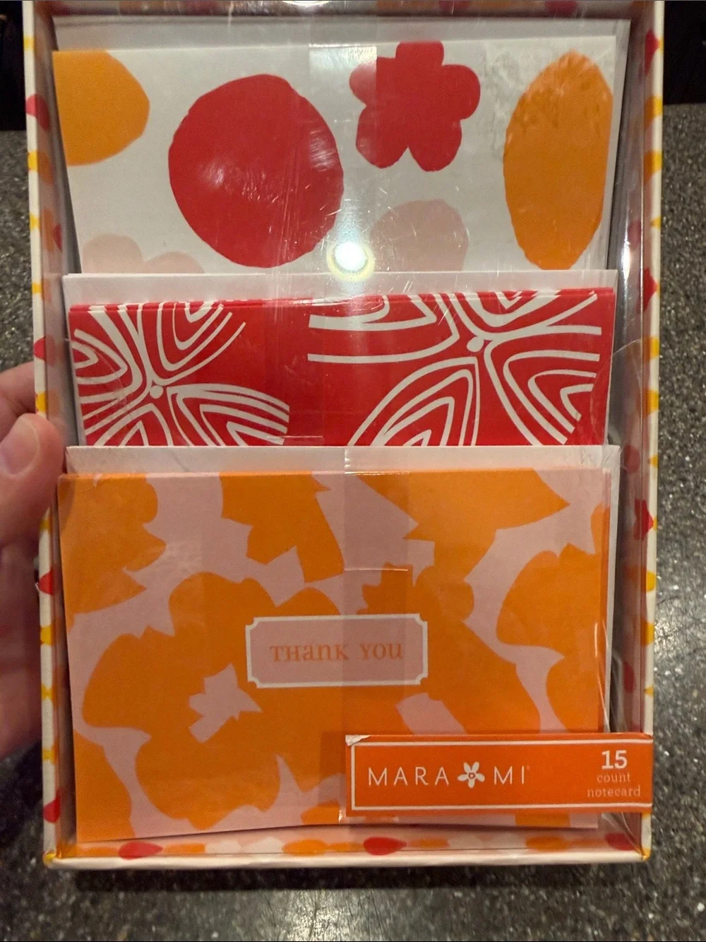 Mara Mi orange floral